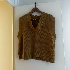 Ardene Brown V-Neck Sweater